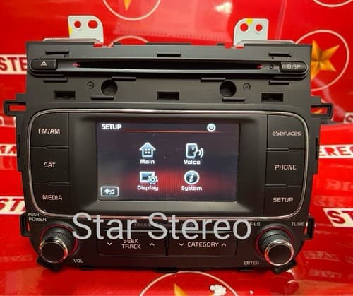 2014 - 2017 Kia Forte OEM UVO Cd. Touch Screen AM FM SAT Radio Receiver KI133U - Thumbnail 5