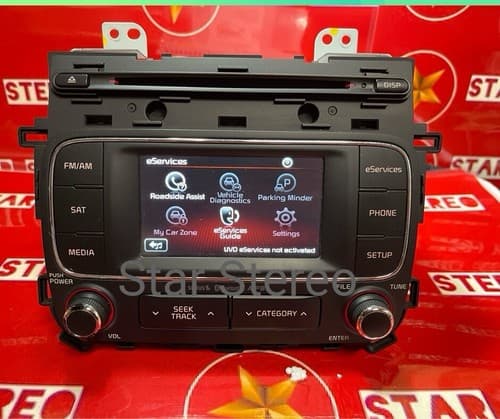 2014 - 2017 Kia Forte OEM UVO Cd. Touch Screen AM FM SAT Radio Receiver KI133U - Thumbnail 3