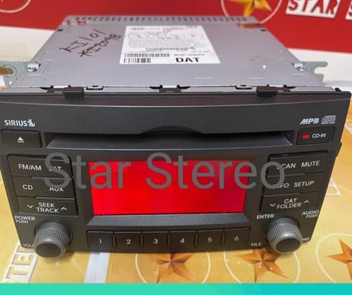 09 10 Kia Optima AM FM XM CD radio receiver OEM 96160-2G950T0 KI101U - Thumbnail 3