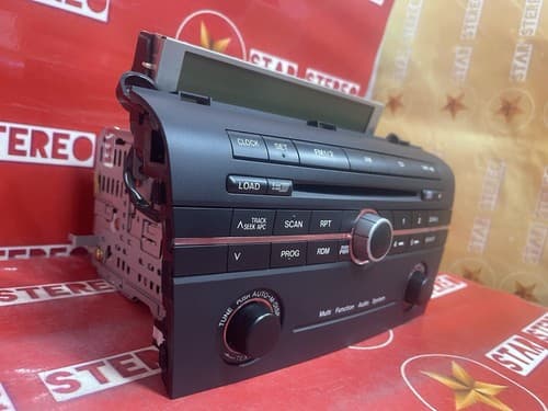 2004 mazda 3 radio stereo receiver 6 disc CD player BN8S 66 9RXA OEM MA110U - Thumbnail 3