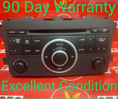 2009-2012 Mazda CX-9 CX9 SATELLITE Radio Stereo CD MP3/AM/FM TE91 66 AR0B MA111A - Image 1