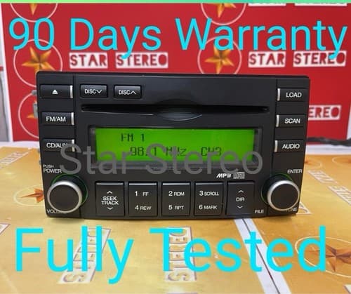 2007-2009 KIA SPECTRA AM FM STERIO CD PLAYER RECEIVER OEM, 96180-2F750LK KI104U - Image 1
