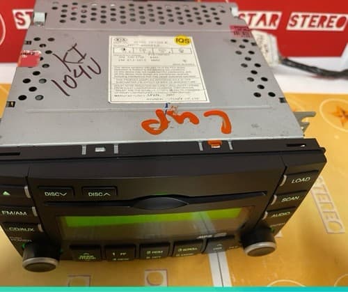 2007-2009 KIA SPECTRA AM FM STERIO CD PLAYER RECEIVER OEM, 96180-2F750LK KI104U - Thumbnail 4