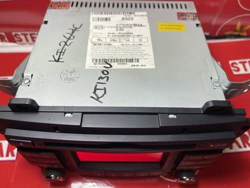 2010 - 2013 Kia Forte OEM Single CD AM FM SAT Bluetooth Receiver KI130U - Thumbnail 6