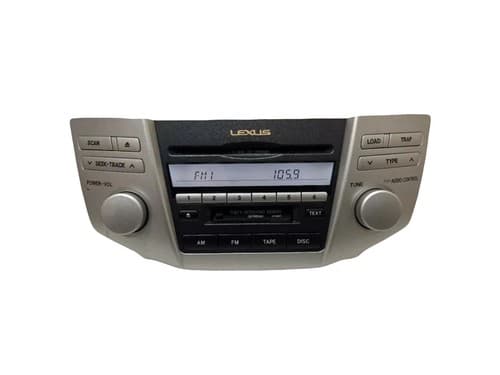 2005-2006 Lexus RX330 RX400h Radio and 6 CD Player 86120-48510 P6847 TO141U - Thumbnail 2