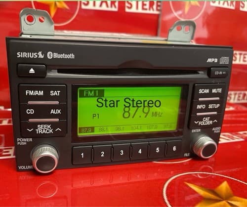 11-14 Kia Sedona AM FM CD Player Satellite Ready Radio 96130-4DBBJ "KI124AU - Thumbnail 3