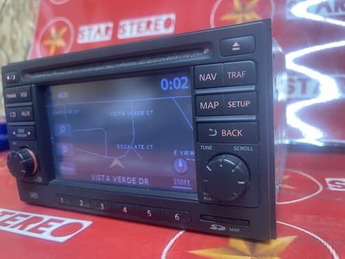 Nissan JUKE CUBE Navigation Radio CD Player AUX USB XM Rockford Fosgate NI210AU - Thumbnail 3
