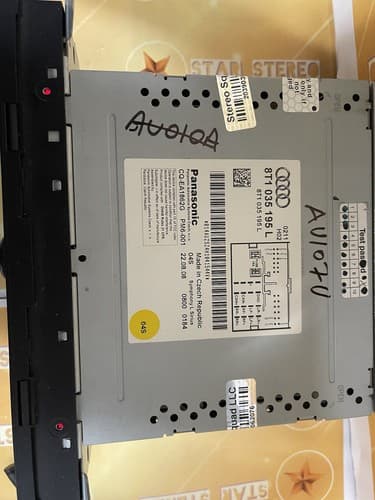 2009 Audi A4 AM FM 6CD MP3 Radio Receiver 8T1035195L OEM AU107U - Thumbnail 4