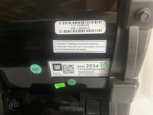 13-16 Cadillac SRX CUE Navigation Touch Screen Display Unit With Heated Seatss - Thumbnail 7