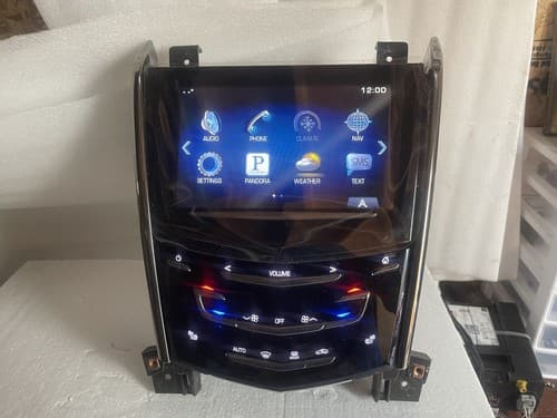 13-16 Cadillac SRX CUE Navigation Touch Screen Display Unit With Heated Seatss - Thumbnail 4