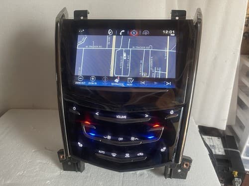 13-16 Cadillac SRX CUE Navigation Touch Screen Display Unit With Heated Seatss - Thumbnail 2