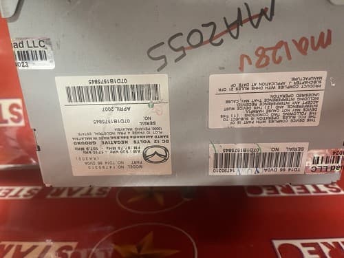 Mazda CX9 CX-9 OEM 6 Disc CD Changer NAVIGATION Touch Screen LCD Display System - Thumbnail 6