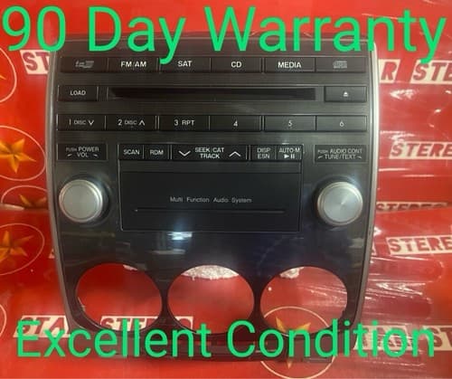 2008-2010 Mazda 5 Audio Equipment AM-FM-CD Radio Stereo Receiver MA120U - Image 1