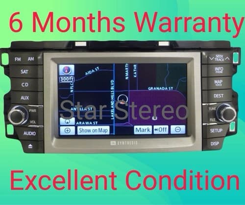 11-12 TOYOTA Avalon OEM Navigation JBL Radio 4 Disc Changer Player MP3 TO127AU - Image 1