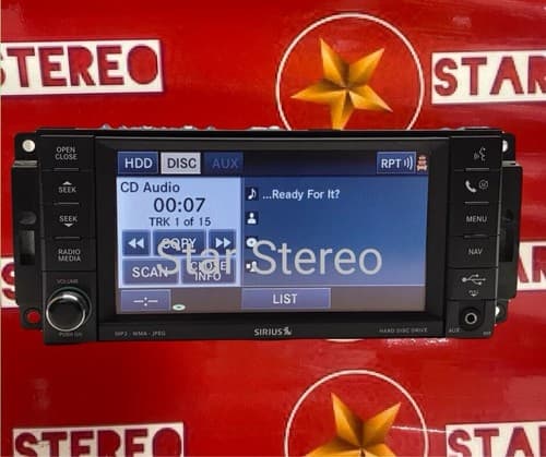 CHRYSLER DODGE JEEP MyGig GPS Navigation Sirius Radio CD DVD Mp3 RER Ch110U - Thumbnail 2