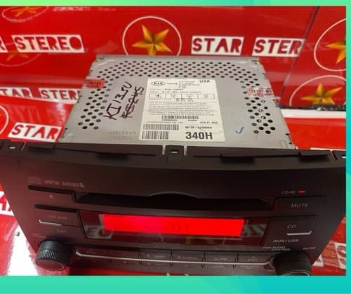 2009 KIA BORREGO RADIO RECEIVER CD PLAYER AUX OEM 96130-2J400WK KI135U - Thumbnail 5