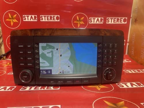 06-08 W251 MERCEDES-BENZ R-Class Navigation GPS Radio Screen CD DVD OEM ME108U - Thumbnail 4