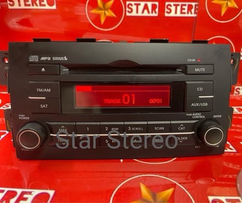 2009 KIA BORREGO RADIO RECEIVER CD PLAYER AUX OEM 96130-2J400WK KI135U - Thumbnail 3
