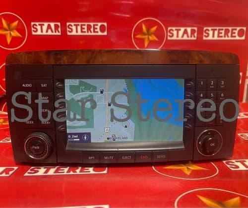06-08 W251 MERCEDES-BENZ R-Class Navigation GPS Radio Screen CD DVD OEM ME108U - Thumbnail 2