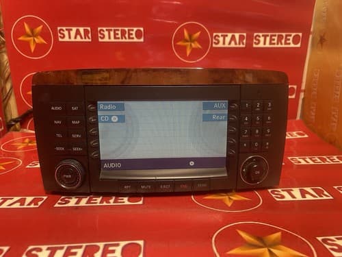 06-08 W251 MERCEDES-BENZ R-Class Navigation GPS Radio Screen CD DVD OEM ME108U - Thumbnail 3