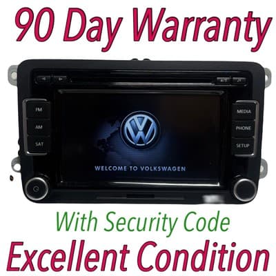2010-2012 Jetta Passat Golf GTI EOS Beetle Bug Radio 6 CD Player 1K0 035 180 AF - Image 1