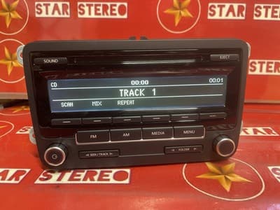 2011-2016 Volkswagen Beetle Jetta Passat 1K0-035-164-D Radio CD Player OEM - Thumbnail 3
