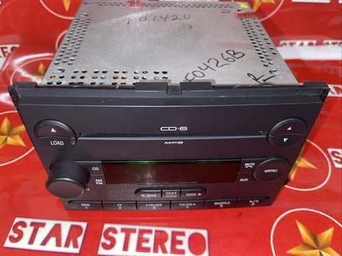 2006-09 Ford Fusion Mercury Milan AM FM 6 CD Bluetooth 6E5T-18C815-AL FO108U - Thumbnail 4