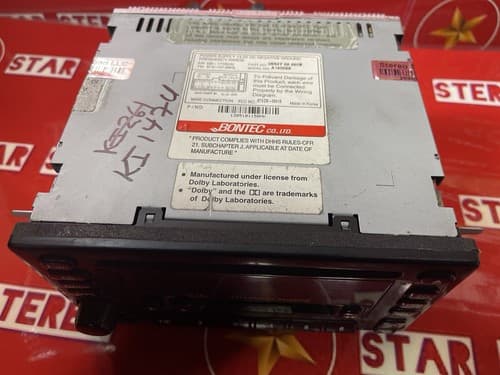 Kia 2002-2005 Sedona AM FM Radio Single CD Cassette Receiver 0K54Y66860B KI147U - Thumbnail 5