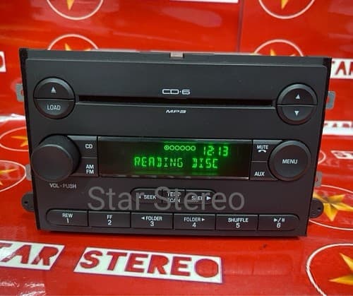 2006-09 Ford Fusion Mercury Milan AM FM 6 CD Bluetooth 6E5T-18C815-AL FO108U - Thumbnail 3