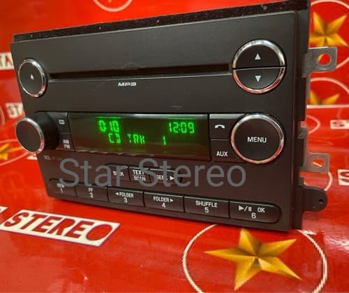 07-09 Ford FUSION Radio Receiver AM-FM-CD-MP3 ID 9E51-18C869-BA FO110U - Thumbnail 2
