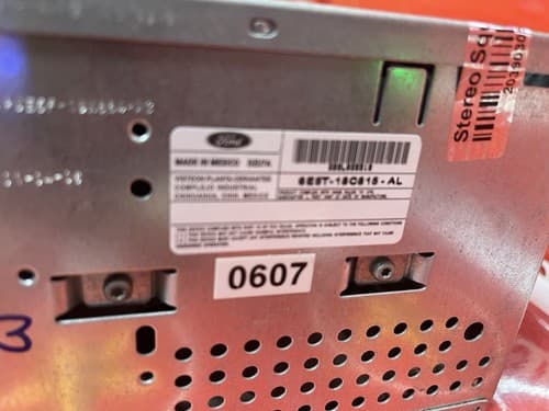 2006-09 Ford Fusion Mercury Milan AM FM 6 CD Bluetooth 6E5T-18C815-AL FO108U - Thumbnail 5