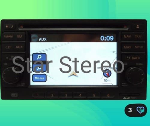 NISSAN Stereo NAVI GPS AM FM XM Radio LCD Display Screen Monitor MP3 CD NI215U - Thumbnail 3