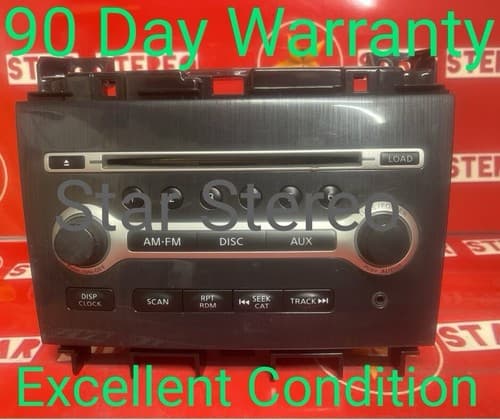 2013 2014 Nissan Maxima Radio OEM 6 Disc Cd Player AUX 28185 9DB0B NI205U - Image 1