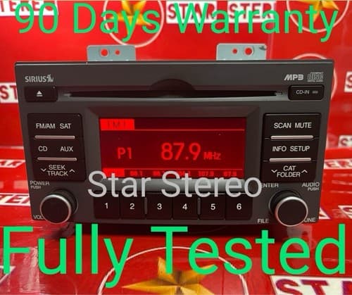 2009-2011 Kia Rio Audio Radio Receiver 96100-1G795 KI148U - Image 1