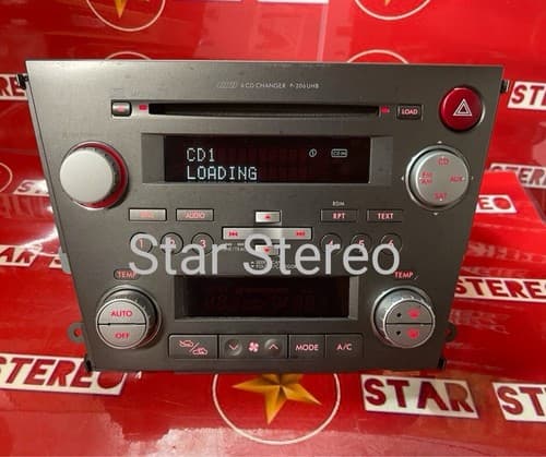 07 08 09 SUBARU Legacy Outback Premium Radio 6 Disc MP3 WMA CD Player SU123AU - Thumbnail 3