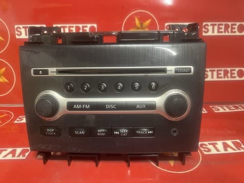 2013 2014 Nissan Maxima Radio OEM 6 Disc Cd Player AUX 28185 9DB0B NI205U - Thumbnail 3