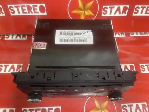 DODGE Dakota RAM Caliber JEEP Wrangler Radio RES CD Player Sirius AUX MP3 CH106U - Thumbnail 2