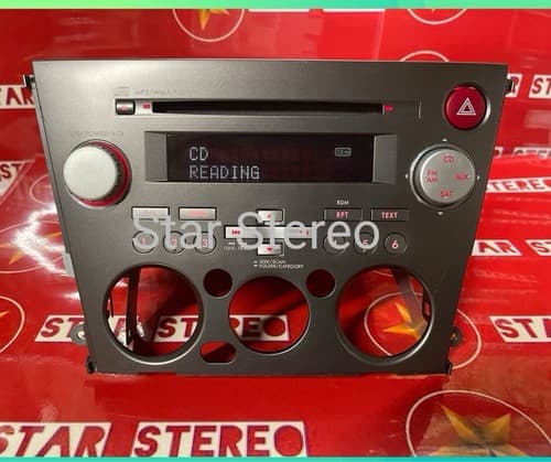 2007-2009 Subaru Legacy AM FM CD Radio Face Code P-204UN 86201AG69A SU124U - Thumbnail 3