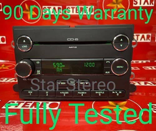 2008-09 Ford Taurus Mercury Sable Audiophile AMFM 6 CD 8G1T-18C815-DA FO118U - Image 1