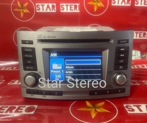 Subaru Legacy Outback Radio HD Satellite AUX Cd Player MP3 WMA PE669U1 SU101EU - Thumbnail 3