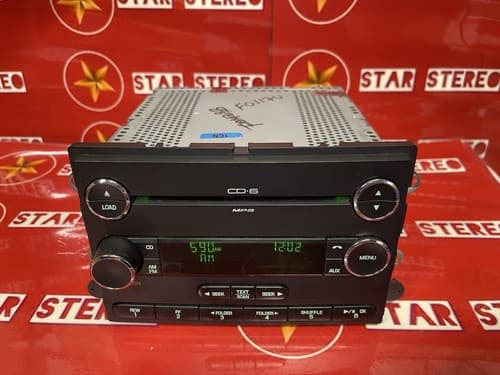 2008-2009 Ford Taurus AM FM Radio 6 CD Player Aux Input 8G1T-18C815-JB FO117U - Thumbnail 3