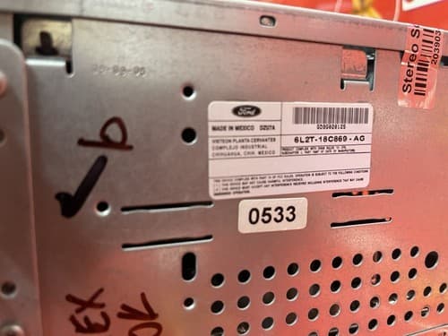 06 -10 FORD Explorer Sport MERCURY Mountaineer MP3 Disc CD Player 6L2T-18C869-AG - Thumbnail 4