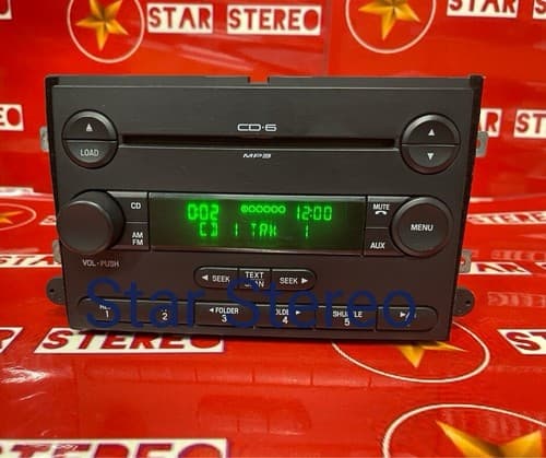 06-09 Mercury Milan Ford Fusion AM FM Mp3 6 CD Player 8E5T-18C815-AE FO120U - Thumbnail 2