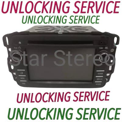 Unlocking Service GM AM FM CD DVD Navigation Radio UNIT UN103 - Image 1