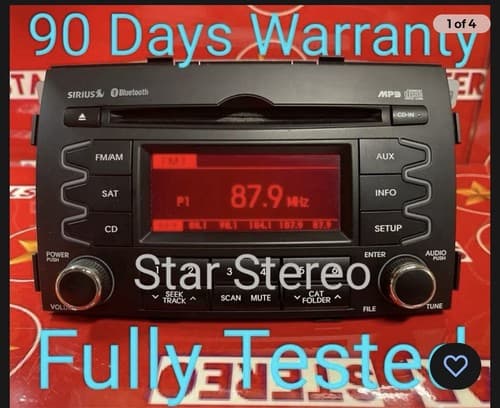 2011 2012 2013 Kia Sorento Radio Stereo Receiver Player 96140-1U201CA KI139AU - Image 1