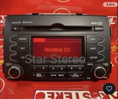 2011 2012 2013 Kia Sorento Radio Stereo Receiver Player 96140-1U201CA KI139AU - Thumbnail 2