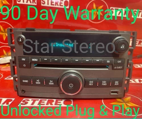 CHEVY HHR Radio MP3 USB CD Player Factory OEM Aux iPod OEM 20940644 - Image 1