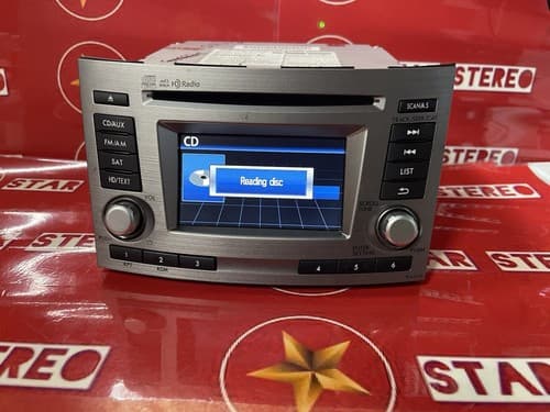Subaru Legacy Outback Radio HD Satellite AUX Cd Player MP3 WMA PE627U1 SU101FU - Thumbnail 3
