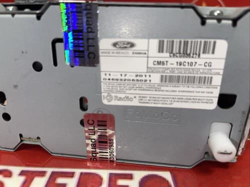 2012- 2014 Ford Focus Receiver, AM-FM satellite radio mp3 cd player FO124AU - Thumbnail 4