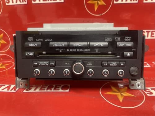 Acura RDX 07-09 Radio XM AM/FM MP3 WMA AUDIO DVD 39101-STK-A112 -M1 AC109U - Thumbnail 3